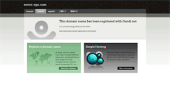 Desktop Screenshot of envoi-ops.com